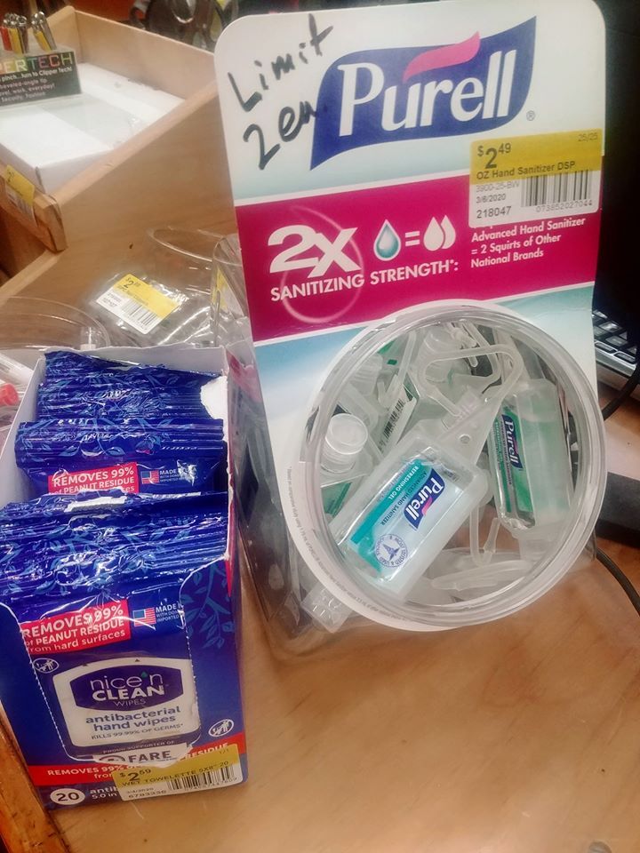How the Hardware Industry is Coping with the COVID-19 Pandemic—Part I 1 Retailers such as Tweedy and Popp Hardware in Seattle place limits on high-demand items like hand wipes and sanitizer.