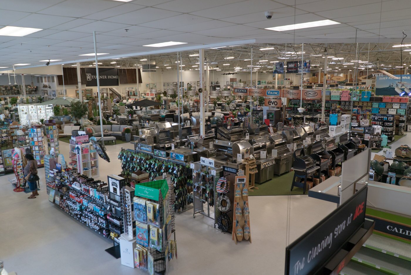 The flagship store in Jacksonville Beach is 50,000 square feet and includes a Turner Home “store within a store” for outdoor furniture and home decor gifts.
