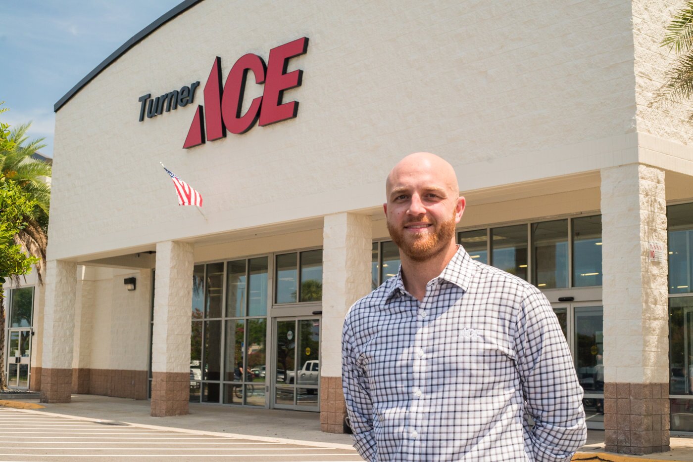 Kyle Turner is a fourth-generation family member involved in Turner Ace Hardware in the Jacksonville area.