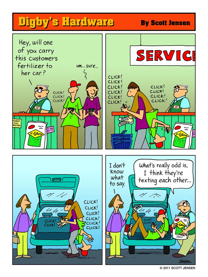  This is another favorite strip from Fall 2011.