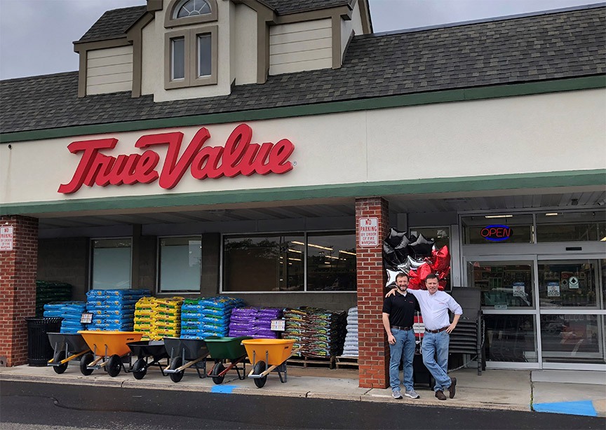 Retail Rebirth: Independents Thriving in Former Chain Sites 11 Chad Ford (left) and Dan McLaughlin opened their second store, Richboro True Value, in a former Rite Aid.