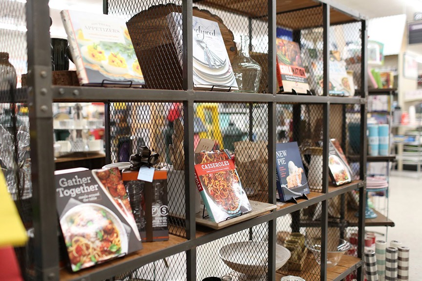Cookbooks are a top-selling item in Revell @ Home.