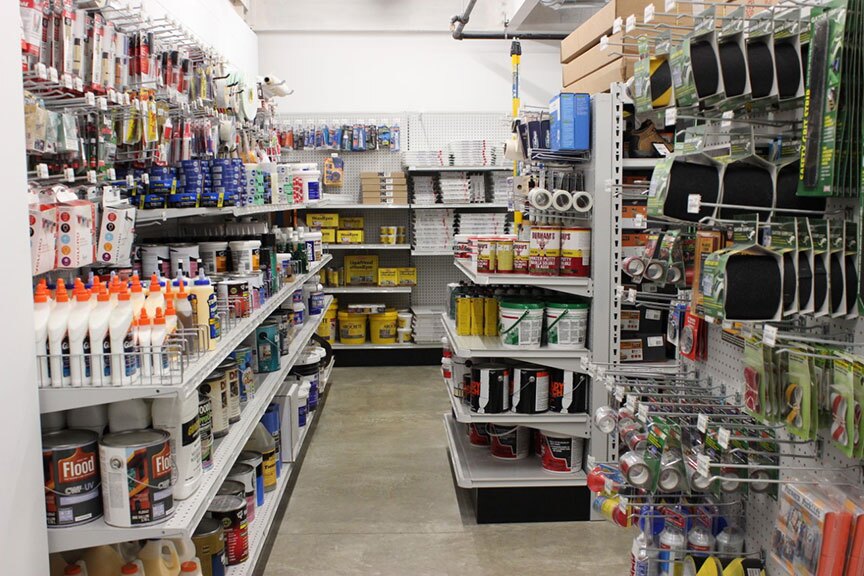The sales floor has been expanded from 3,000 square feet to 5,500 square feet, enabling more items to be displayed.