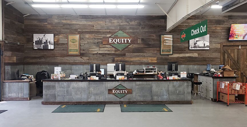 The Equity Do it center in Effingham, Ill., gets 50 percent of sales from farmers.
