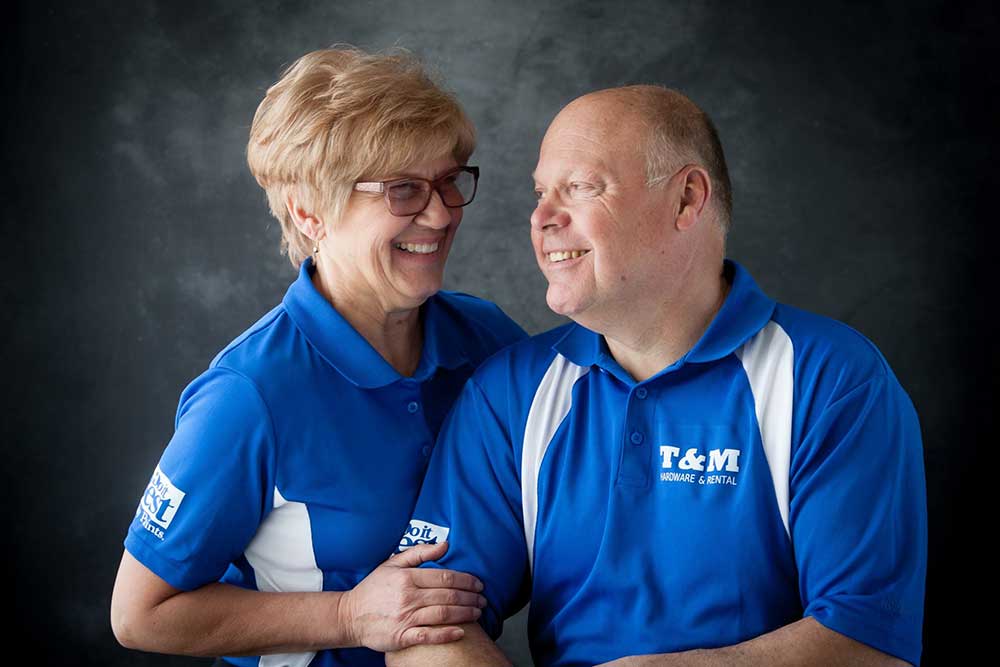 Tim and Mary Post have built a successful chain of hardware stores by working well as supportive partners.