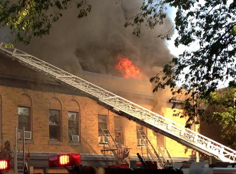 Frager’s Hardware Turns 100! 11 Frager’s was destroyed by fire on June 5, 2013, likely sparked by a cigarette butt discarded by an employee. The store quickly reopened at a series of temporary locations that would be its home for the next six years.