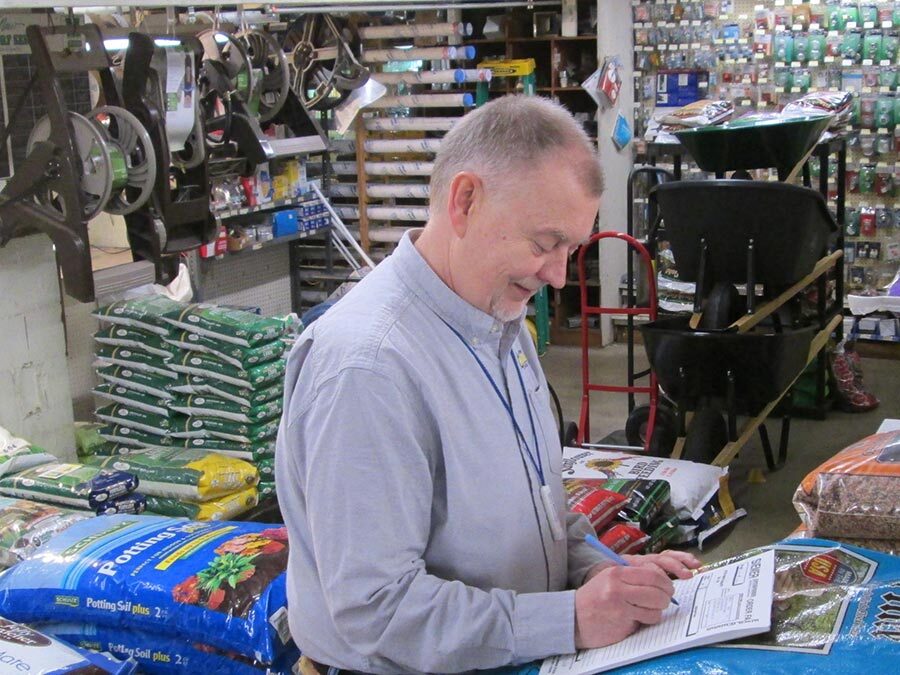 Second-generation Owner Gregg Wesche has been working at Overland Hardware since 1975.
