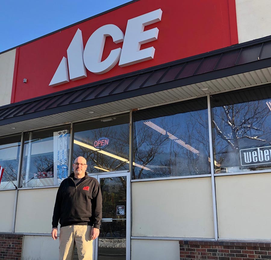 Mitch Epstein is the owner of Anchor Ace Hardware.