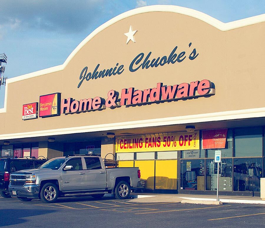 Johnnie Chuoke’s Home & Hardware dates back to 1944.