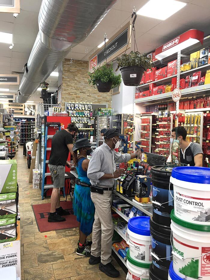 Do it Best Hardware of Clinton Hill has been doing brisk business throughout the pandemic.