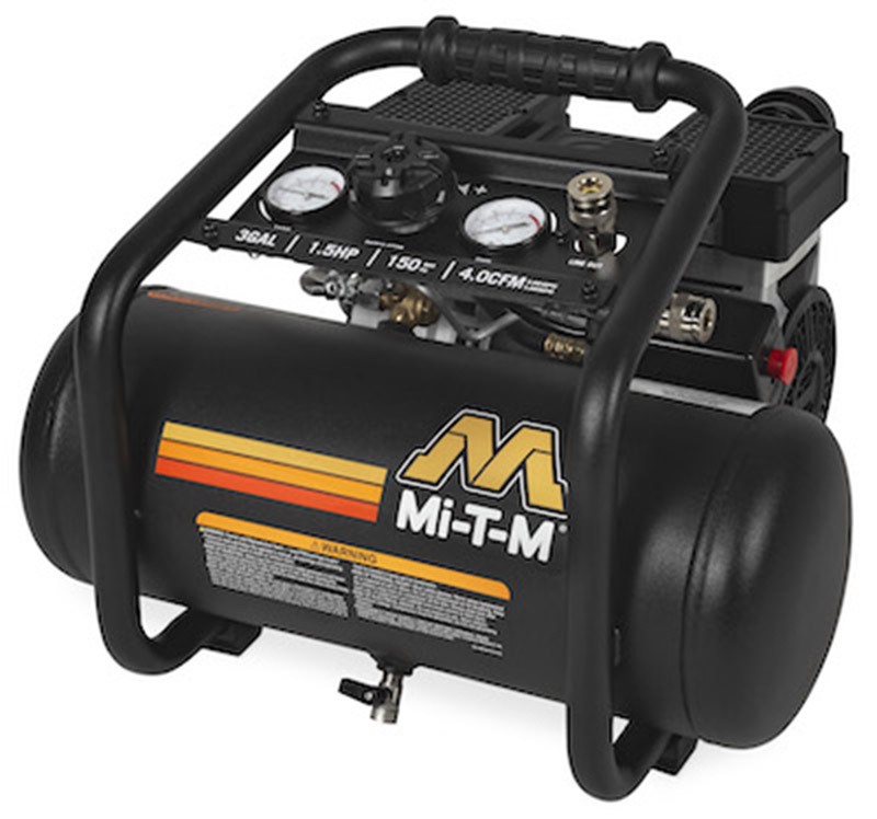 6984df052e77a32e32917eabcddec1251a886fca Quiet 3-Gallon Air Compressor – Mi-T-M