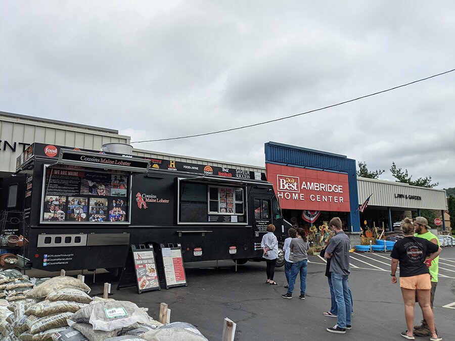 Retail Beacon Award — Ambridge Do it Best Home Center 8 Regular visits from food trucks help boost store traffic.