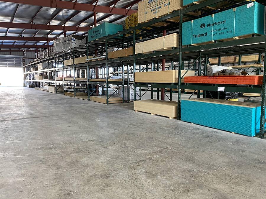 The Spearman store that opened in 2013 was a former car dealership, with the service bay area reconfigured into a 25,000-square-foot drive-thru lumberyard. 