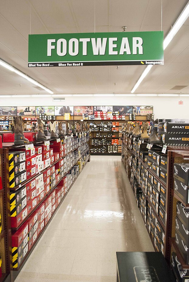 The already massive footwear department has proven so popular it will be undergoing further expansion.
