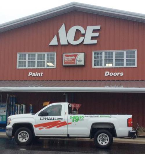 Creative Ideas For Non-Traditional Revenue 4 Anco Ace Hardware in New Jersey is a U-Haul dealer.