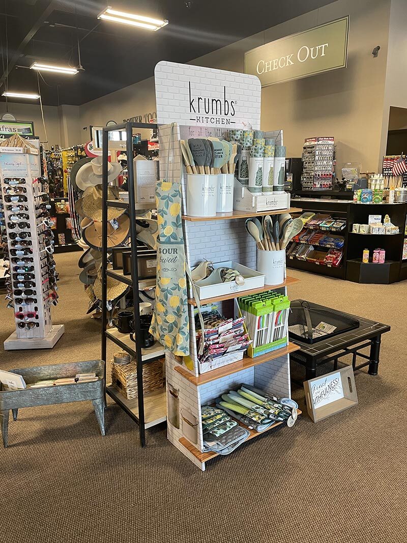 Deanna made sure the assortment gave female customers a reason to shop there.