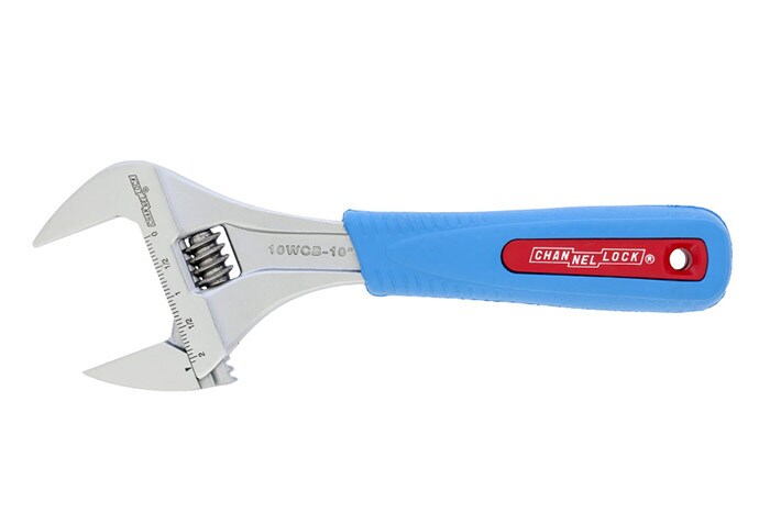 Channellock 2889415017 63cefddee6eaa 10” CODE BLUE® WIDEAZZ® Adjustable Wrench