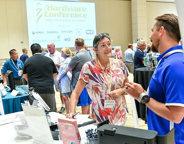 Business Transition Planning the Theme of 35th Hardware Conference 3 Retail attendees have a chance for one-on-one dialogue with vendors.