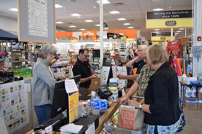 Carr’s Hardware focus on customer service has led to the business being named “Best in the Berkshires” for 25 straight years.