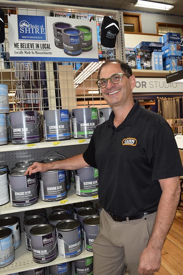 When customers commented about scarcity of paint and the desire for higher-quality options, Bart seized the opportunity and introduced his own line of paint, Shades of Shire.