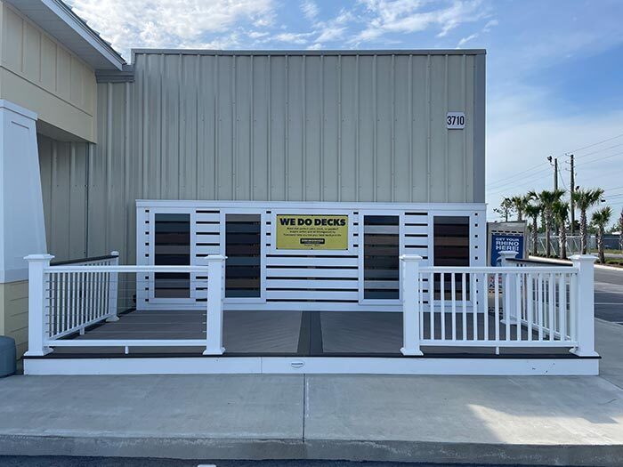 Townsend Building Supply — Beacon Award for Best New Store 7 A high-end deck display faces the highway in front of the store.