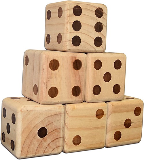 BolaballGiantDice 2889415124 65528ee715e0a 3-IN-1 EXTREME FUN PACK: GIANT DICE, DOMINOES AND TUMBLING BLOCKS