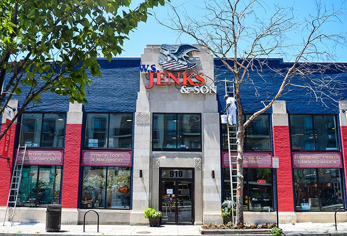 Throughout its more than 137-year history, W.S. Jenks & Son has changed locations numerous times. The current store on Bladensburg Road in the northeast section of the nation’s capital was originally built as an auto dealership.
