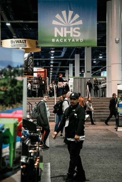 Tools to Tech: What to Expect at this Year's National Hardware Show® in Vegas 5 Home to all things lawn, garden, farm and ranch, the NHS Backyard is where attendees can view live demos of outdoor products.