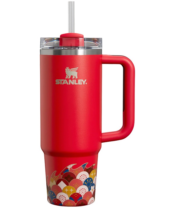 From Jobsites, Campsites to Viral Superstardom 3 Released in late January, Stanley’s limited-edition, Lunar New Year-themed Year of the Dragon tumbler sold out in 30 minutes. Inspired by the mythical creature in the Chinese zodiac, the design includes camellia flowers and sakura blossom, a bright departure from the green Stanley thermos from earlier decades.