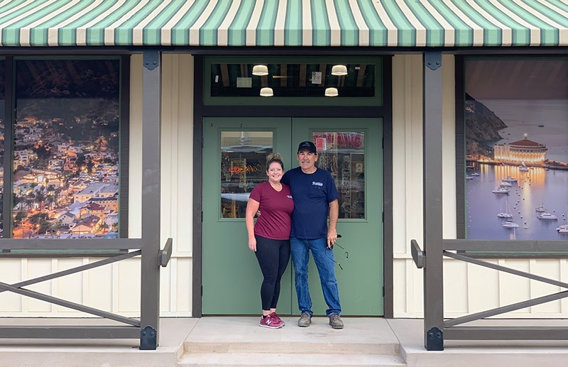Chet’s Hardware co-owners Mike Cassidy and Cinde MacGugan-Cassidy moved into their new location in 2020, restoring the historic building that Merchant Marines used as a recreation center during World War II. 