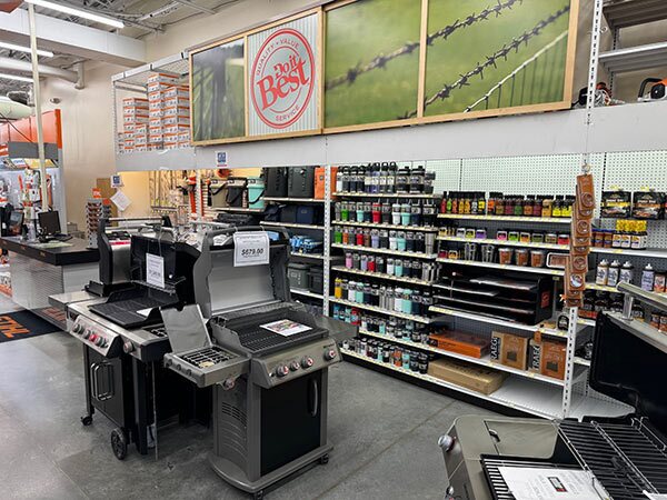 Grilling Tradition Sizzles Into Community Staple 4 Do it Best retailer Deale Hardware & Home Center devotes about 2,400 square feet to its grilling and outdoor living department.