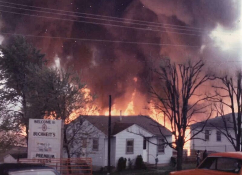 In 1986, a fire destroyed the company’s only store. The Buchheit family and its community rallied together, enabling the store to operate out of an outbuilding the very next day.