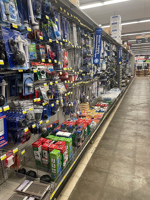 Buchheit’s connection to its communities is reflected in its customer-driven store design and diverse product offerings, catering to a wide range of needs from home improvement supplies to home repair assortments like Fluidmaster plumbing products. 