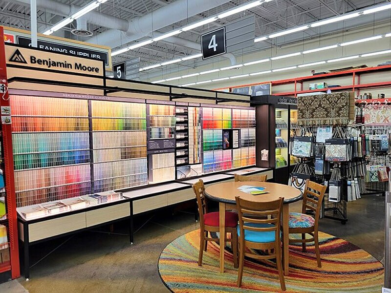 Nation’s Best often finds opportunities to freshen or expand product lines. A common addition for new locations has been quality paint lines. 