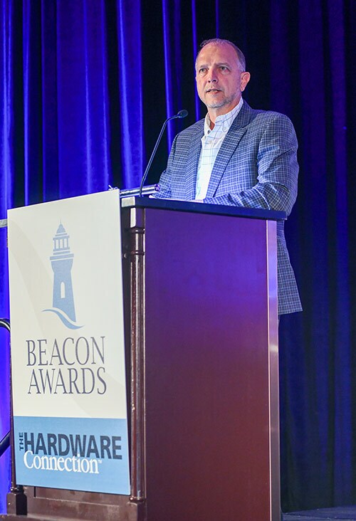 “Our team made this award possible,” said Jon Buchheit during his acceptance speech. “The other thing you need to get an award like is good business partners. Fluidmaster has been in our store for 50 years. Epicor came to us the day after the fire and asked how they could help. We participate in all of Orgill’s programs.” 