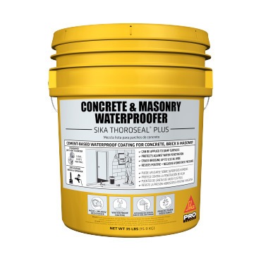 Sika Thoroseal® Plus Concrete & Masonry Waterproofer