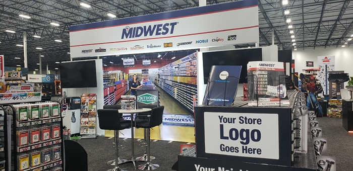 Game Changer: Orgill Opens Innovation Center 6 Areas inside the Innovation Center feature year-round vendor booths—such as this one from Midwest Fastener—designed to highlight category innovations and give retailers hands-on experience with products and merchandising ideas.