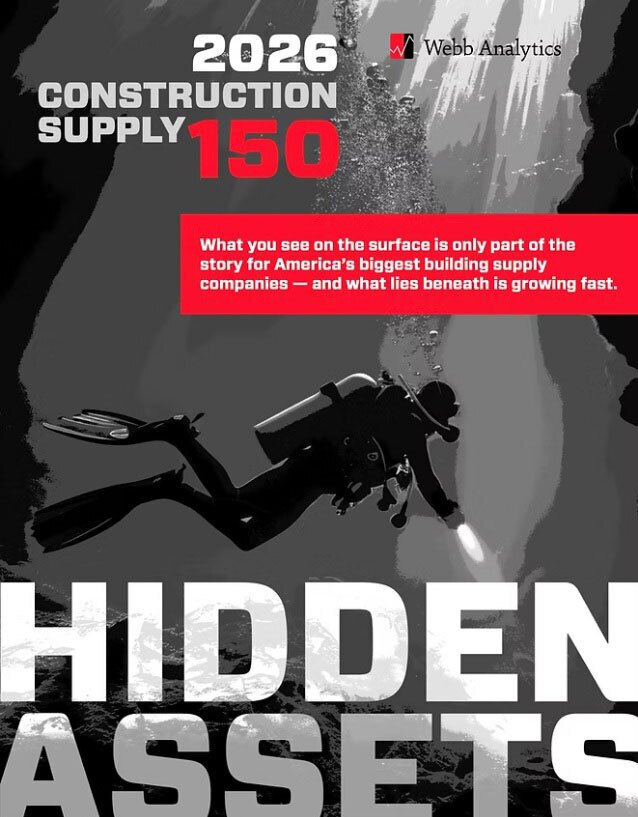 Webb Analytics’ CS150 highlights a year of limited growth, with companies such as Great Lakes Ace, Westlake Ace and The Aubuchon Company posting gains, while The Home Depot, Lowe’s and QXO reshape the market through acquisitions and service expansion. 