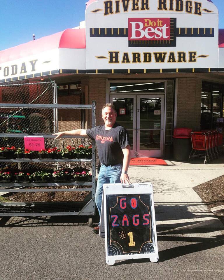 Larry Myers at River Ridge Hardware, a store that has become part of the fabric of Spokane, Wash.—serving contractors, homeowners and customers who return for everything from fasteners to custom framing. 