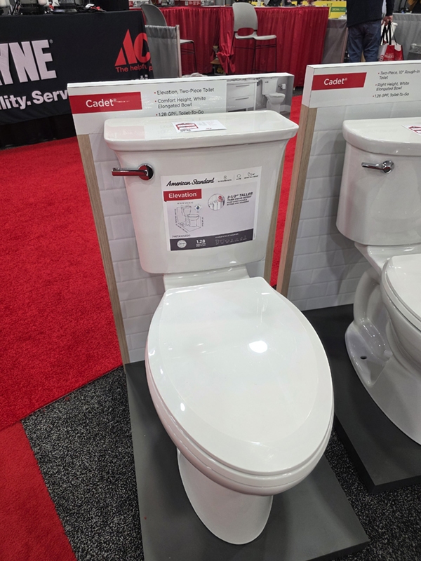 What Trends Drive Kitchen-and-Bath Now 3 American Standard says aging-in-place products continue to gain traction, including elevated-height toilets designed to improve accessibility and everyday comfort in residential bathrooms.