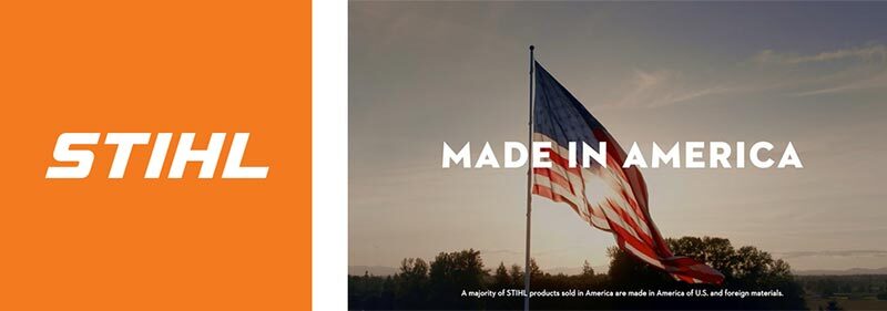 STIHL logo USA Stihl Rolls Out 'Made in America' Campaign