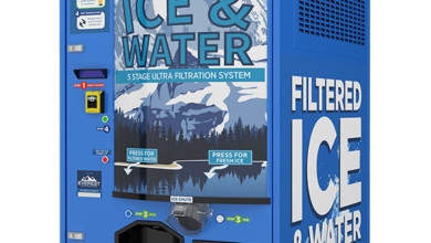 Everest ice vending machine Everest Summit with Versavend Tanks