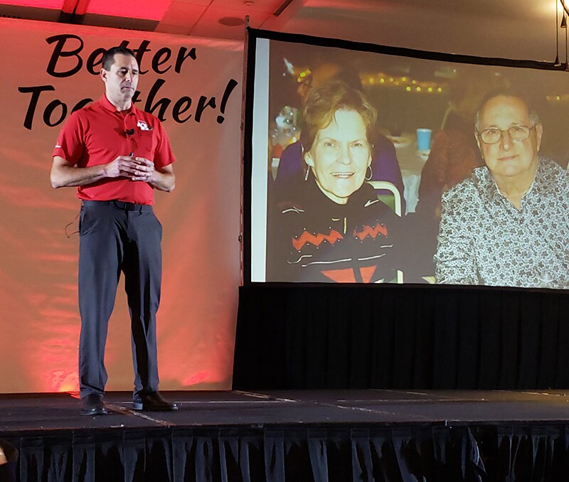 Costello Michael remarks Costello’s Ace Hosts Vendor Summit