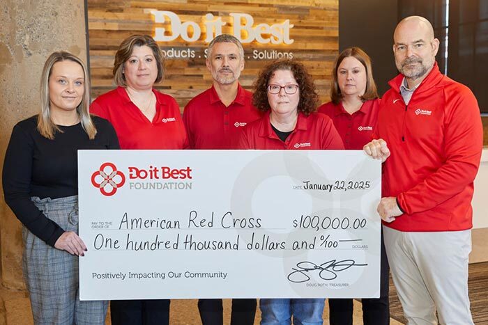 Do it Best Foundation American Red Do it Best, True Value Commit $110,000 to California Wildfire Relief