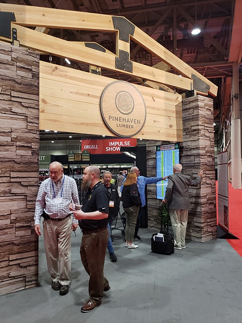 Pinehaven Lumber Busy Show Floor, New Vendors and Tech Trends Define Orgill 2025 Spring Market 