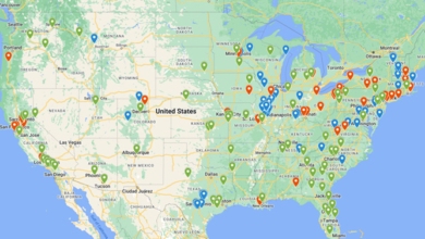 HC March 25 Openings Closing Map 2024 Retail Hardware Deals Report