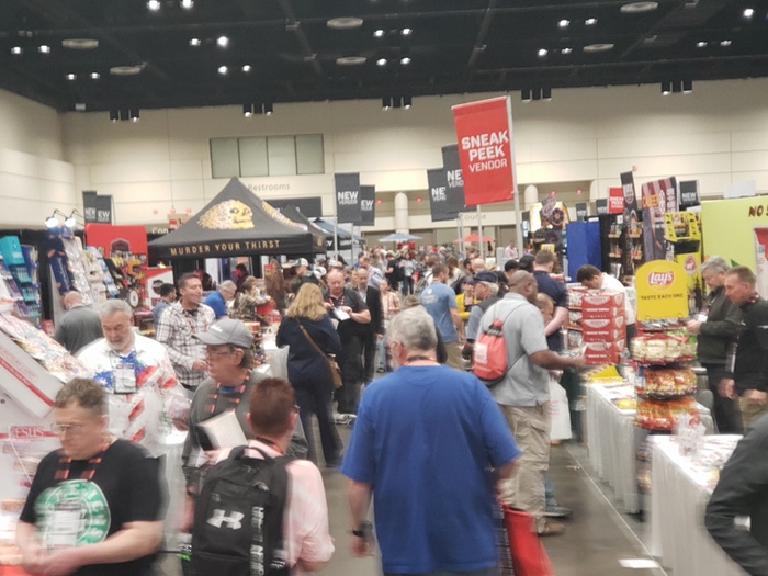 crowd floor Bigger, Stronger, Faster: Do it Best and True Value Host First Joint Spring Market in Orlando