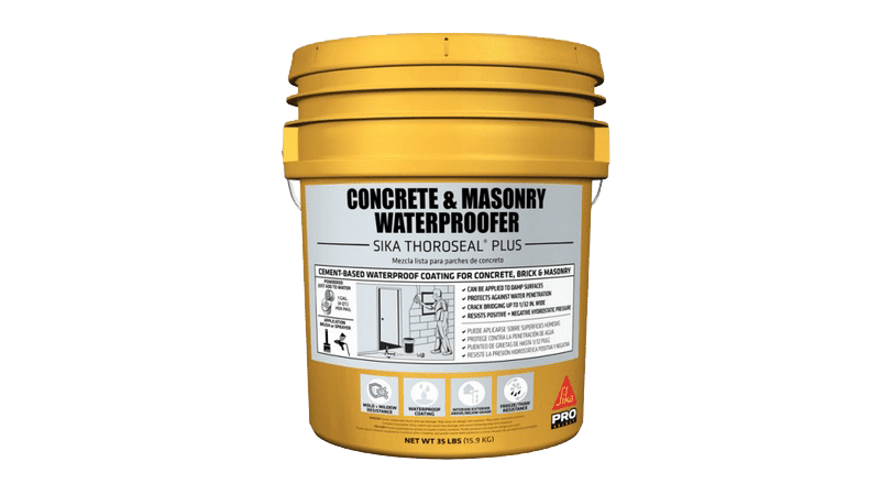 Sika Thoroseal® Plus Concrete & Masonry Waterproofer Review 1 Sika Thoroseal® Plus Concrete & Masonry Waterproofer