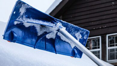 Marshalltown Avalanche in use Avalanche! SnowRake! Deluxe 20 