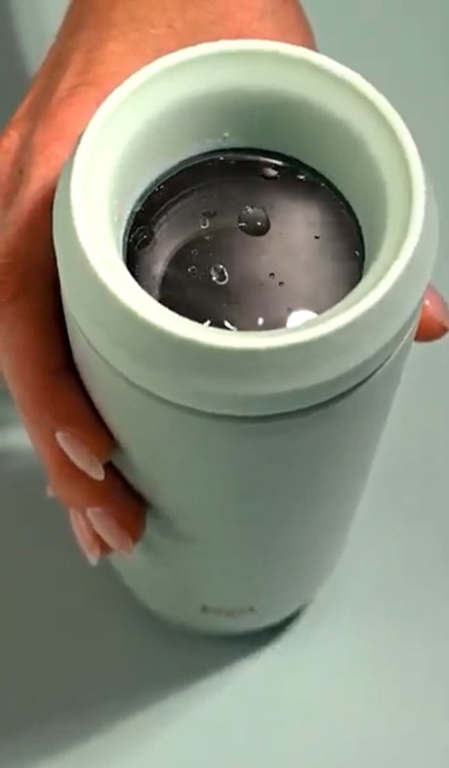 TOPL Reusable Cups 1 Topl in use TOPL Reusable Cups